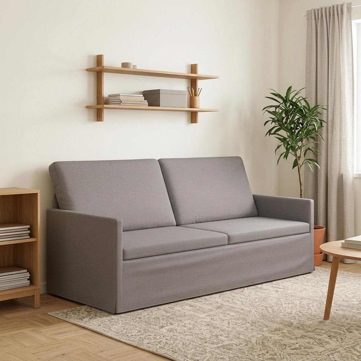 Καθιστικό 3 ατόμων Taupe 190 x 81 x 82 εκ. Ύφασμα