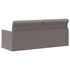 Καθιστικό 3 ατόμων Taupe 190 x 81 x 82 εκ. Ύφασμα
