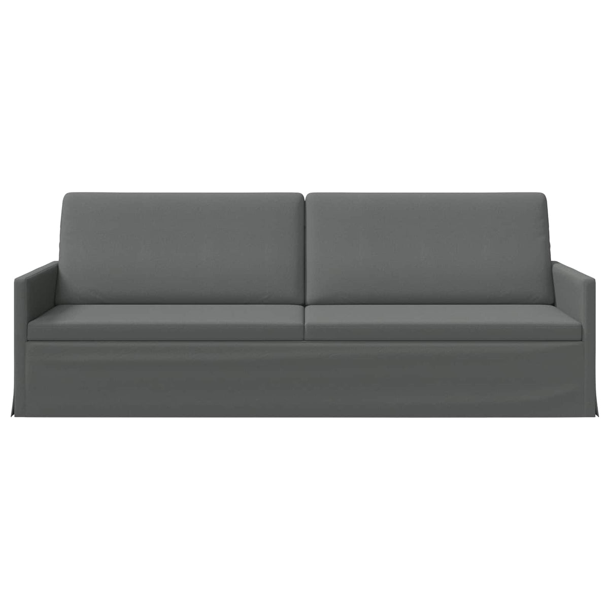 Καθιστικό 3 ατόμων Σκούρο Γκρι 220 x 81 x 82 εκ. Ύφασμα