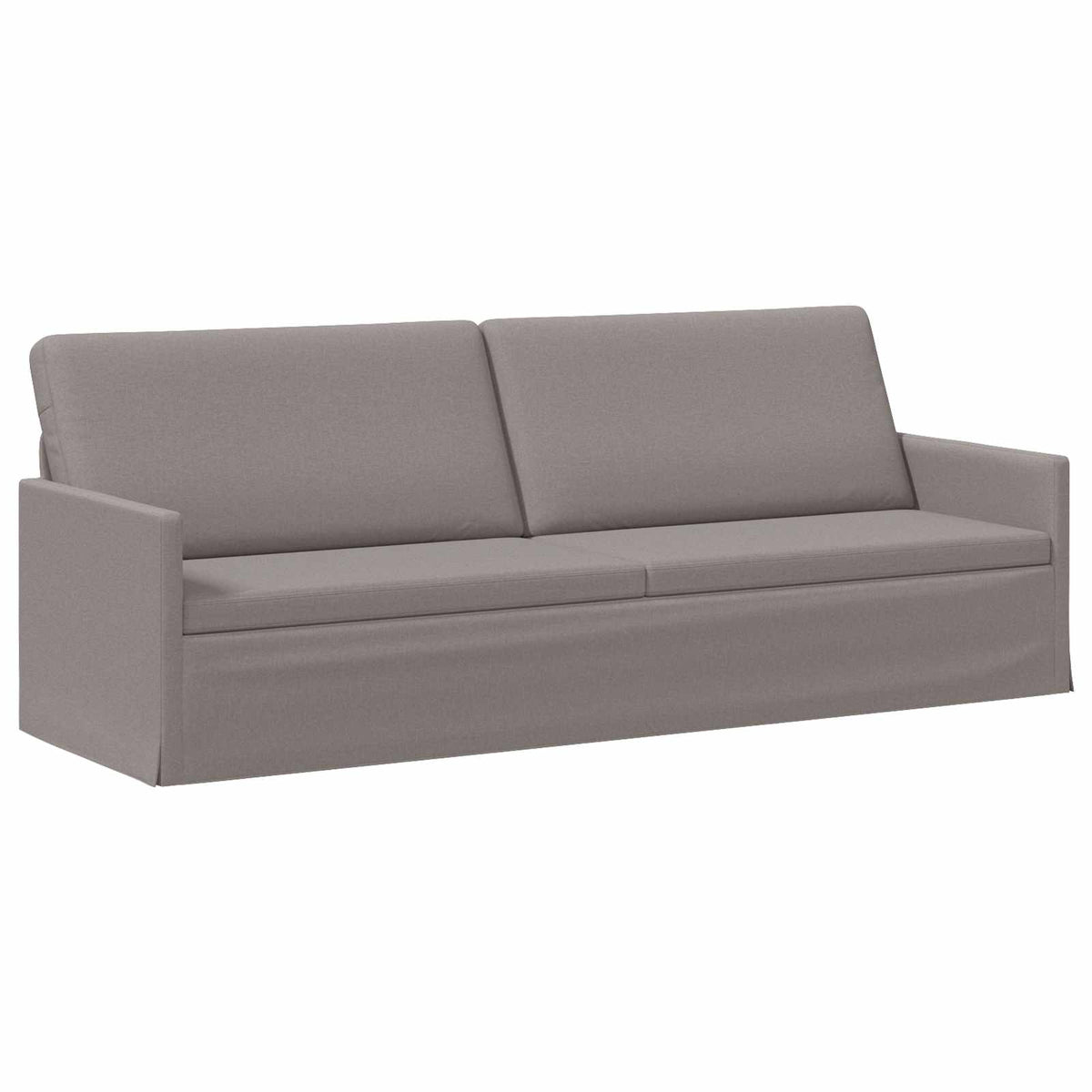 Καθιστικό 3 ατόμων Taupe 220 x 81 x 82 εκ. Ύφασμα