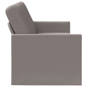 Καθιστικό 3 ατόμων Taupe 220 x 81 x 82 εκ. Ύφασμα