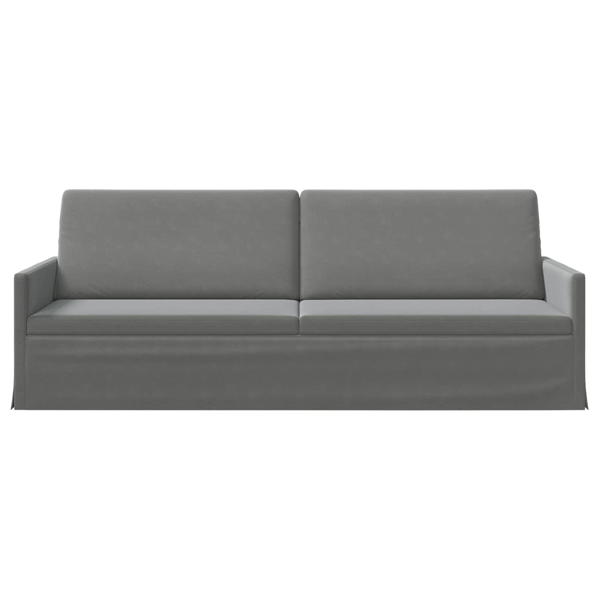 Καθιστικό 3 ατόμων Σκούρο Γκρι 220 x 81 x 82 εκ. Βελούδο