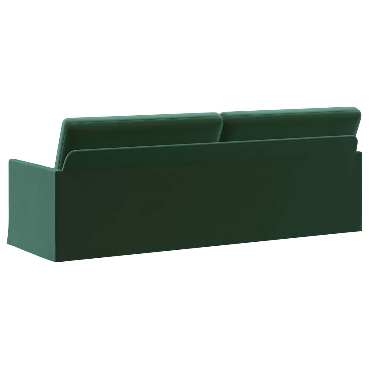 Καθιστικό 3 ατόμων Σκούρο Πράσινο 220 x 81 x 82 εκ. Βελούδο