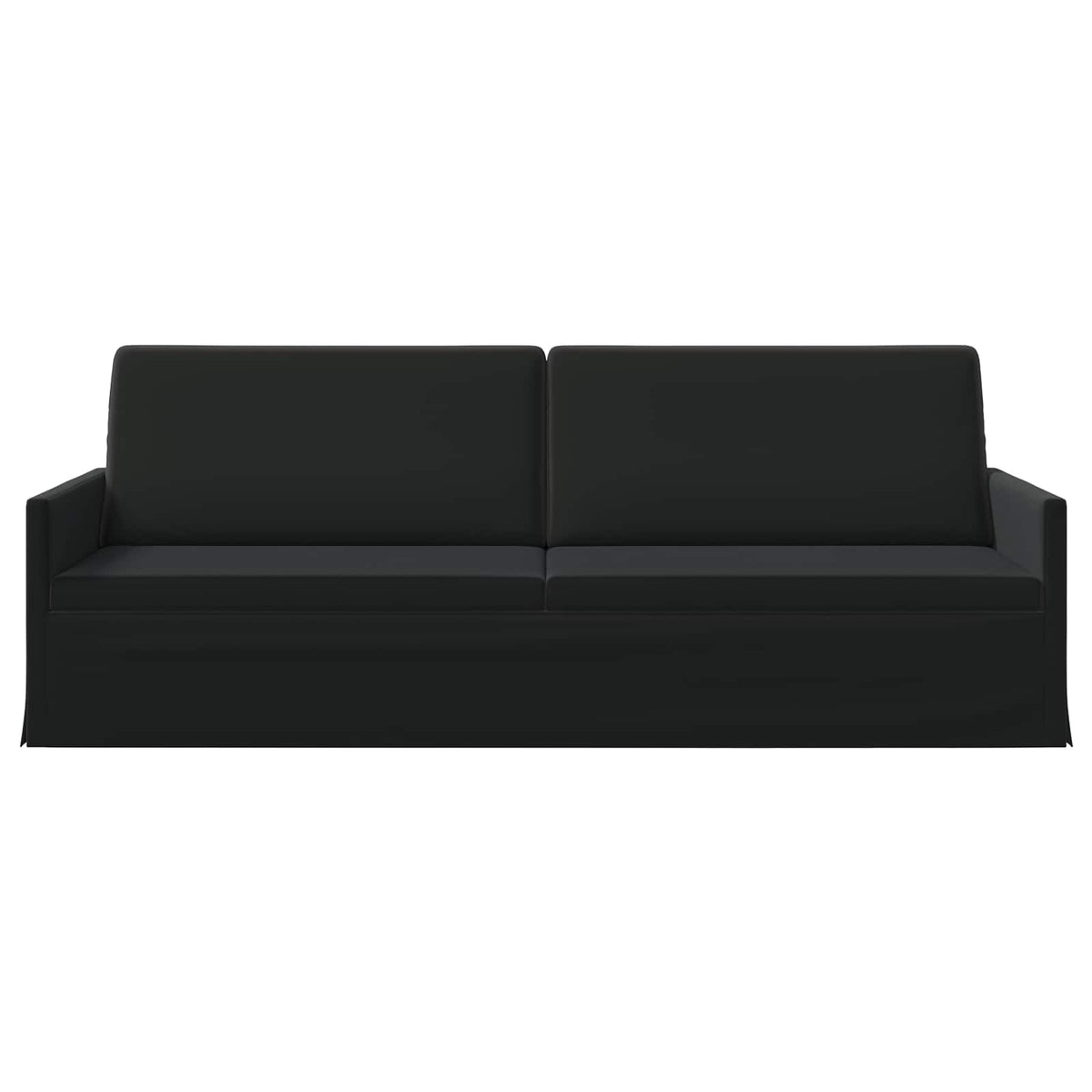 Καθιστικό 3 ατόμων Μαύρο 220 x 81 x 82 εκ. Βελούδο - Pakobazaar