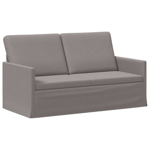 Σετ Καναπέ 2 pcs Taupe Ύφασμα