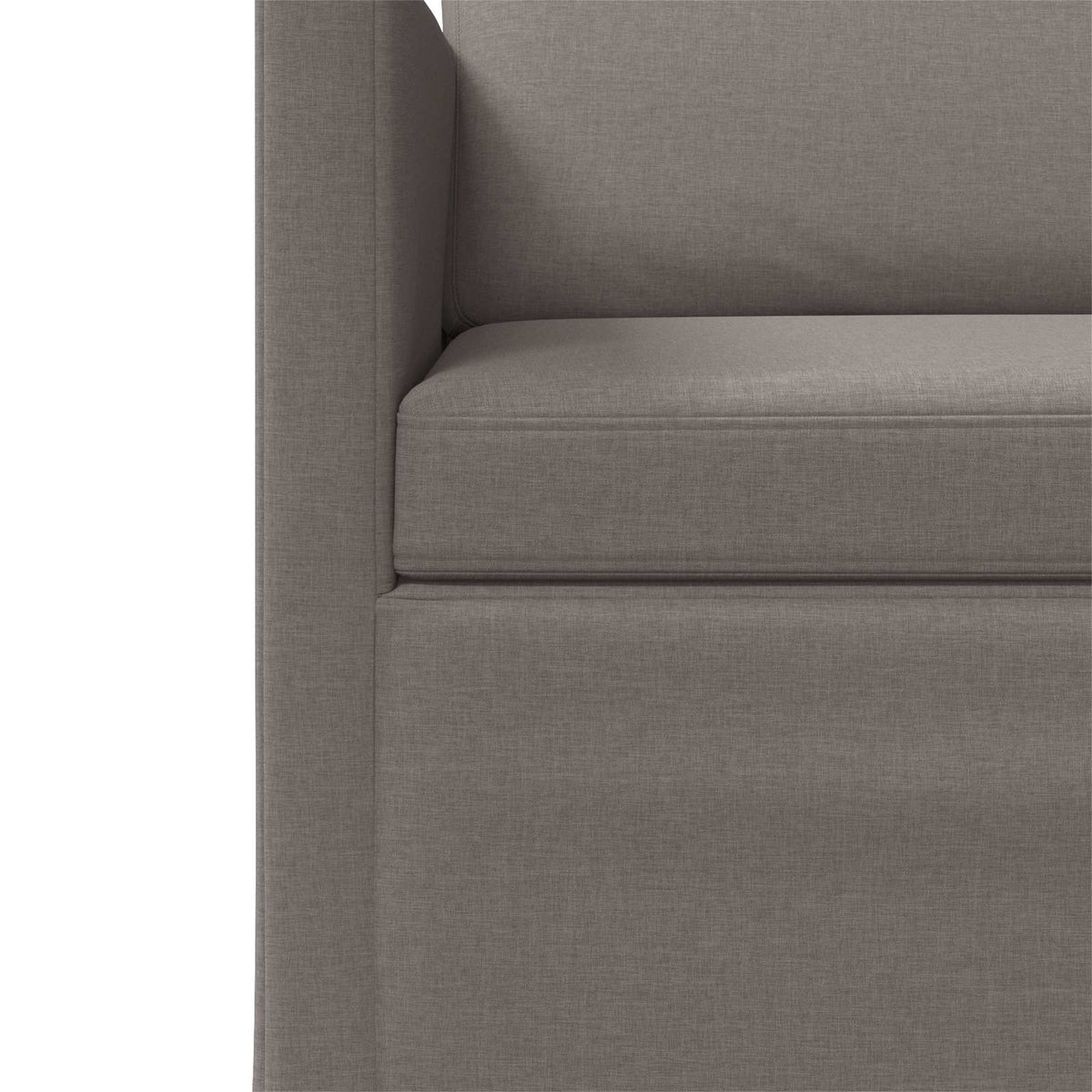 Σετ Καναπέ 2 pcs Taupe Ύφασμα