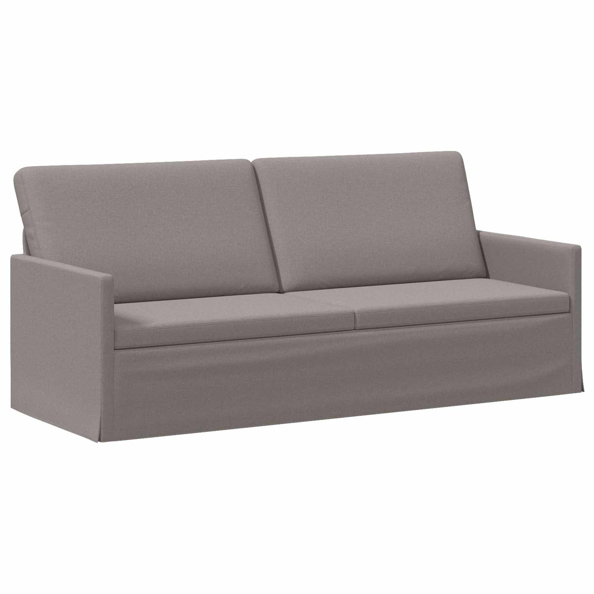 Σετ Καναπέ 2 pcs Taupe Ύφασμα