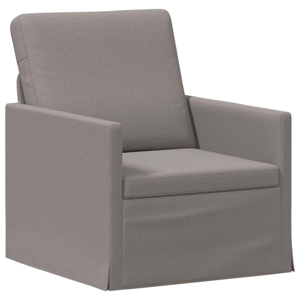 Σετ Καναπέ 2 pcs Taupe Ύφασμα