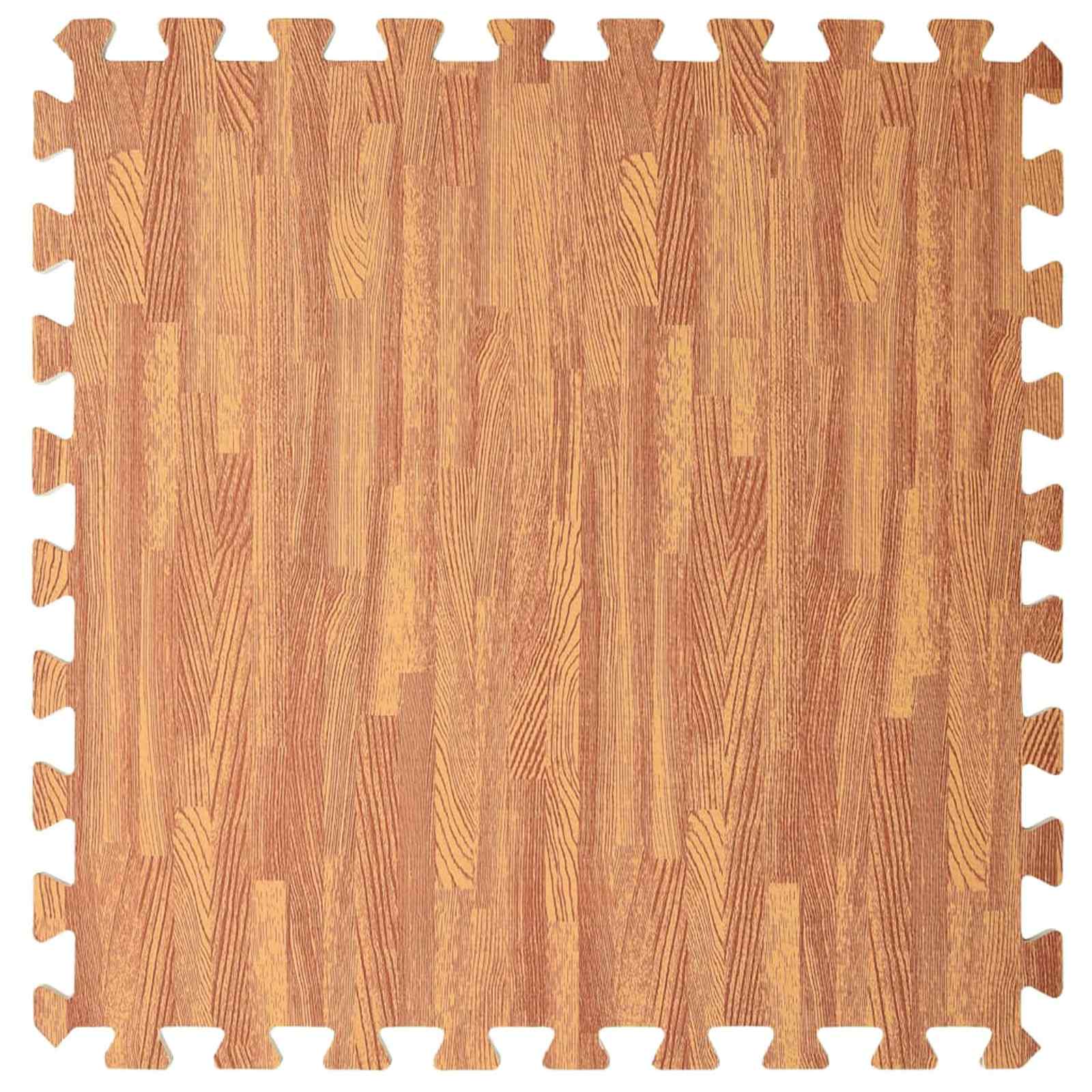 Στρώματα Γυμναστικής Παζλ 12 pcs Καφέ 4,32 τ.μ. Φελιζόλ EVA - Pakobazaar