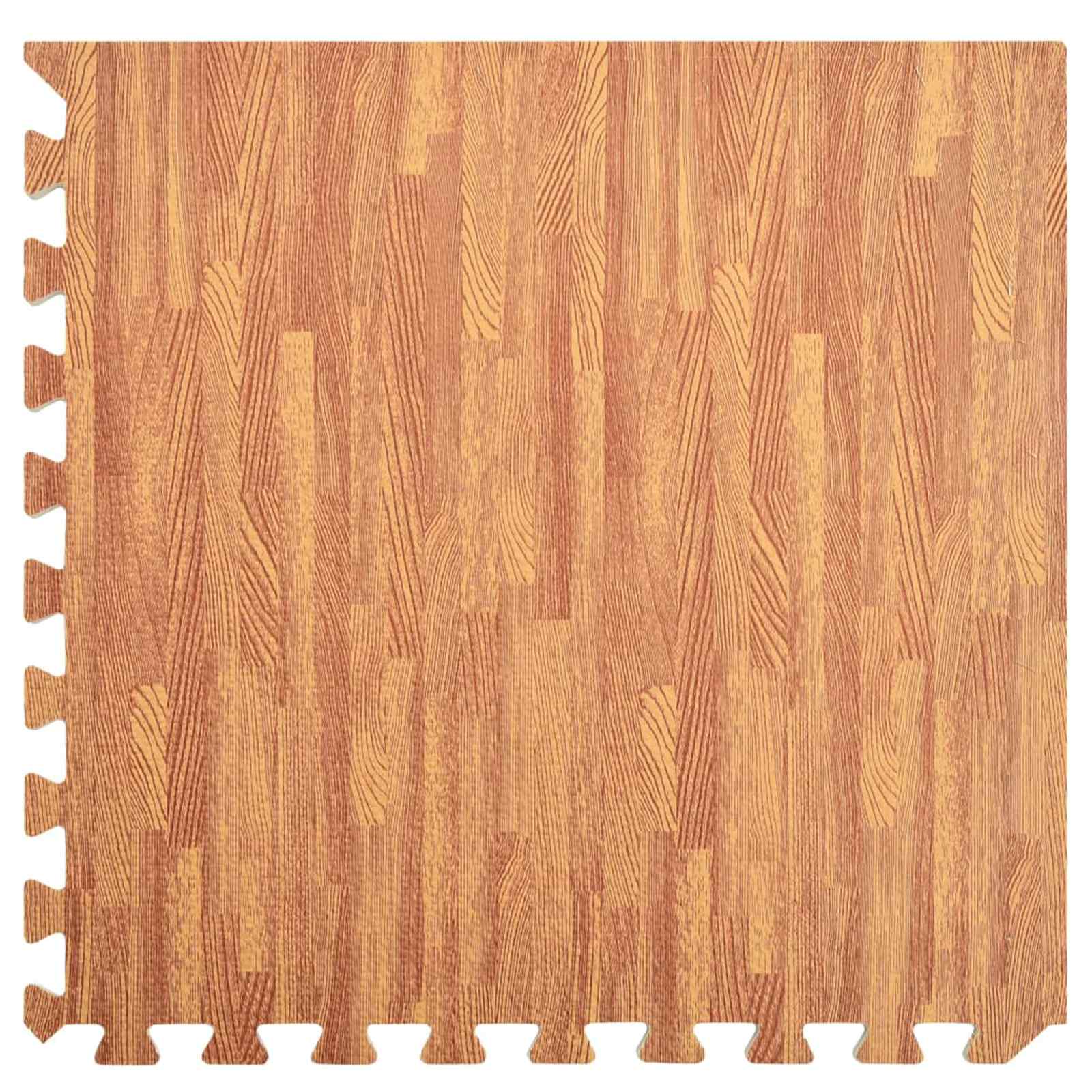 Στρώματα Γυμναστικής Παζλ 12 pcs Καφέ 4,32 τ.μ. Φελιζόλ EVA - Pakobazaar