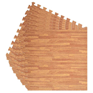 Στρώματα Γυμναστικής Παζλ 12 pcs Καφέ 4,32 τ.μ. Φελιζόλ EVA - Pakobazaar