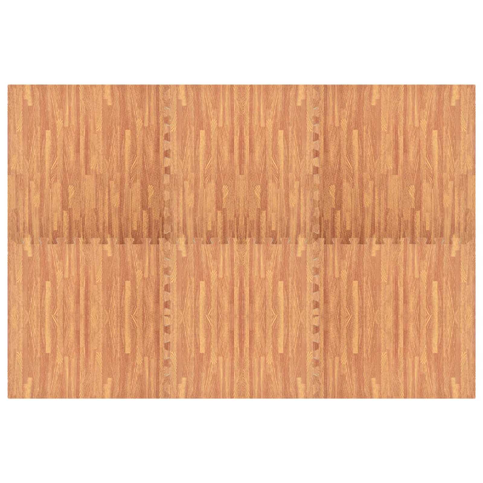 Στρώματα Γυμναστικής Παζλ 12 pcs Καφέ 4,32 τ.μ. Φελιζόλ EVA - Pakobazaar