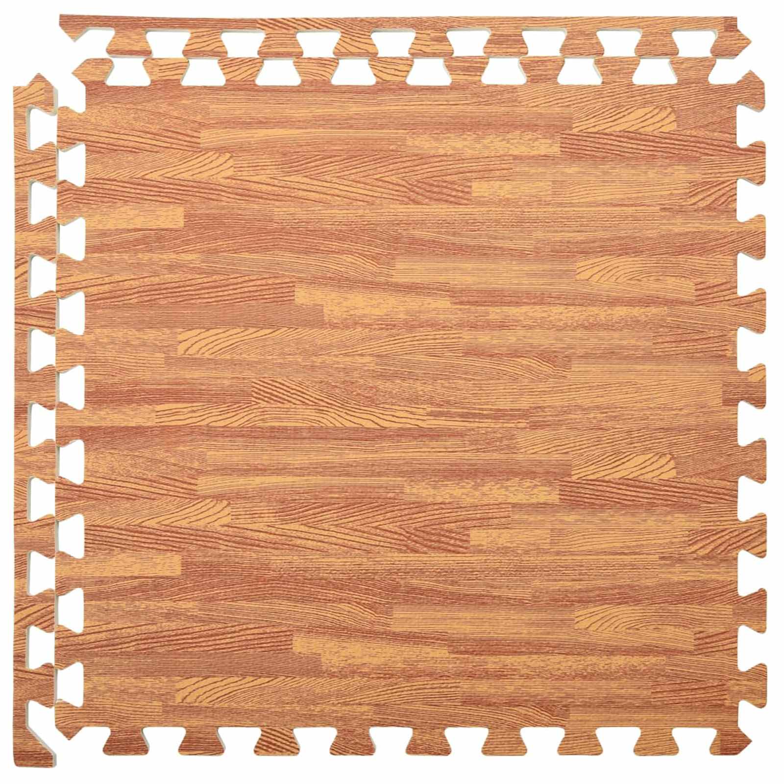 Στρώματα Γυμναστικής Παζλ 12 pcs Καφέ 4,32 τ.μ. Φελιζόλ EVA - Pakobazaar