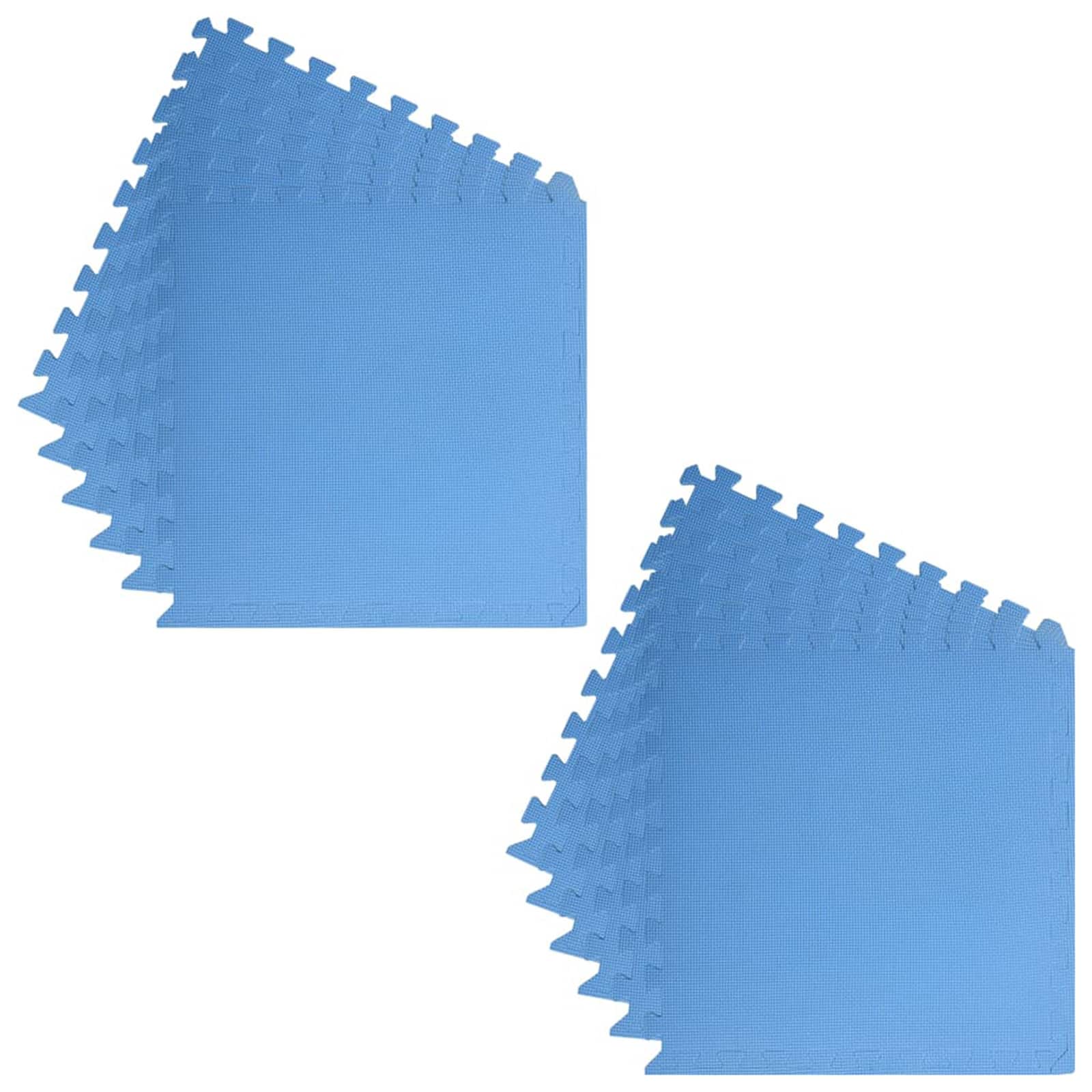 Στρώματα Γυμναστικής Παζλ 12 pcs Μπλε 4,32 τ.μ. Φελιζόλ EVA - Pakobazaar