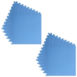Στρώματα Γυμναστικής Παζλ 12 pcs Μπλε 4,32 τ.μ. Φελιζόλ EVA - Pakobazaar
