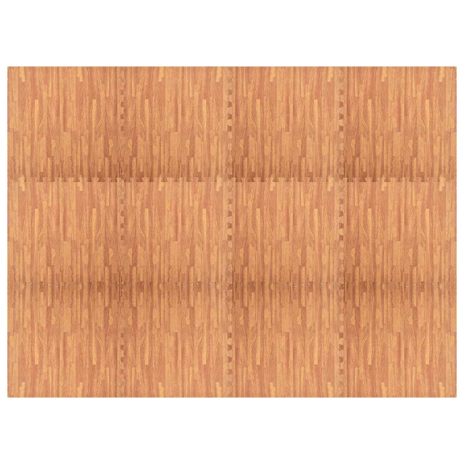 Στρώματα Γυμναστικής Παζλ 12 pcs Καφέ 4,32 τ.μ. Φελιζόλ EVA - Pakobazaar