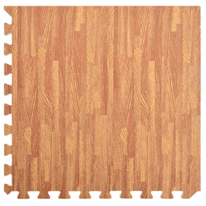 Στρώματα Γυμναστικής Παζλ 12 pcs Καφέ 4,32 τ.μ. Φελιζόλ EVA - Pakobazaar
