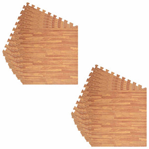 Στρώματα Γυμναστικής Παζλ 12 pcs Καφέ 4,32 τ.μ. Φελιζόλ EVA - Pakobazaar