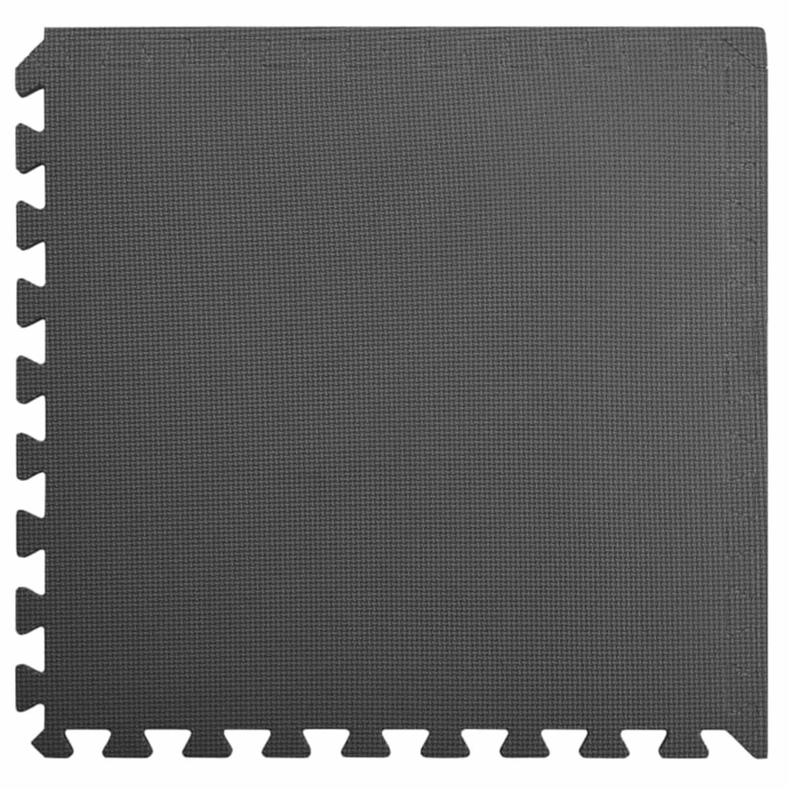 Στρώματα Γυμναστικής Παζλ 24 pcs Μαύρο 8,64 τ.μ. Φελιζόλ EVA - Pakobazaar