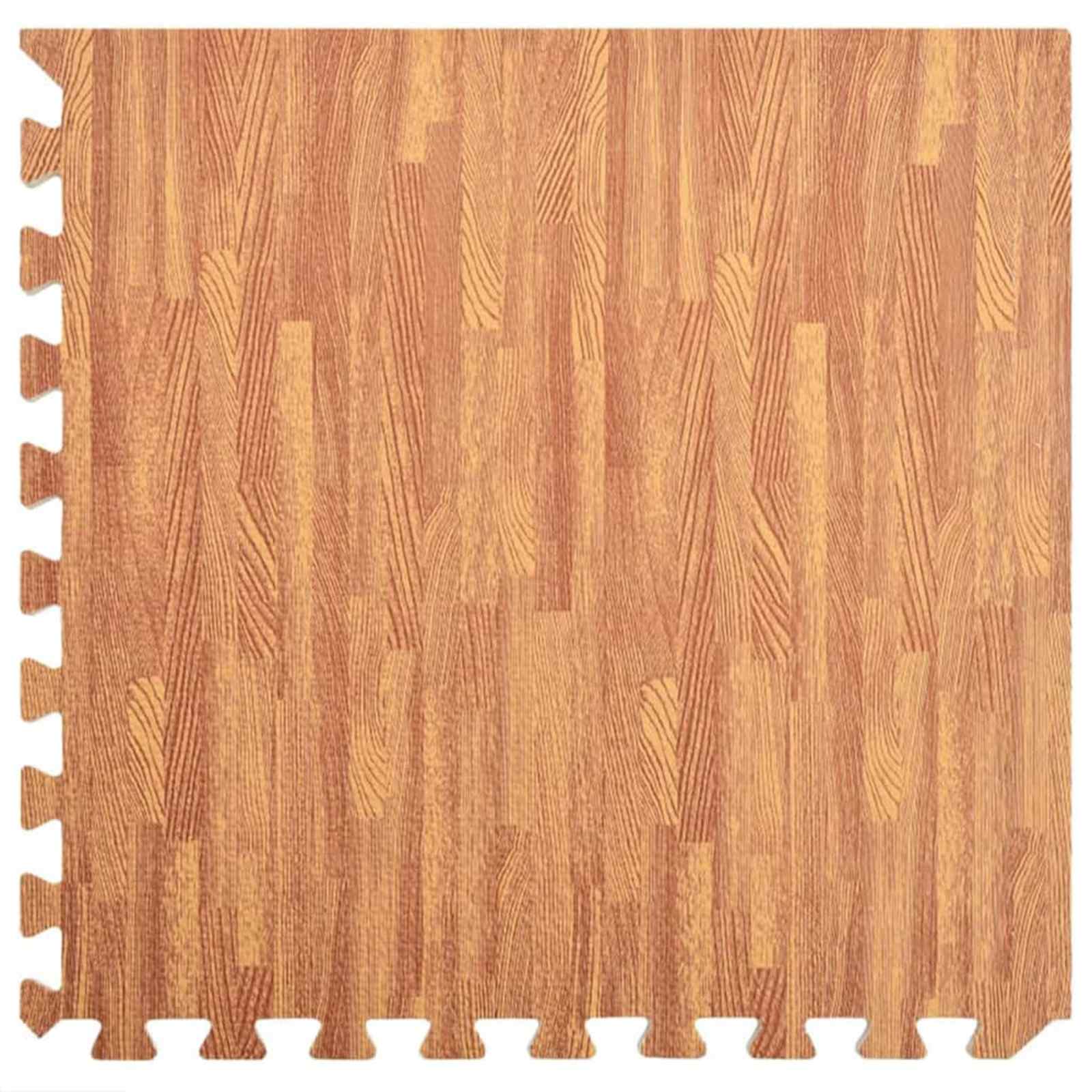 Στρώματα Γυμναστικής Παζλ 24 pcs Καφέ 8,64 τ.μ. Φελιζόλ EVA - Pakobazaar