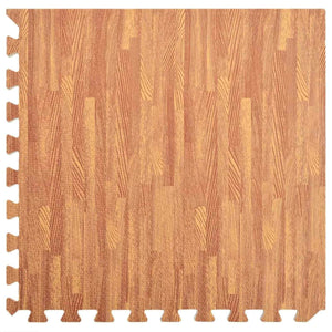Στρώματα Γυμναστικής Παζλ 24 pcs Καφέ 8,64 τ.μ. Φελιζόλ EVA - Pakobazaar