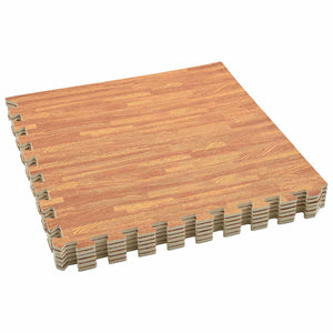Χαλάκι για Πισίνα 40 pcs ξύλο 14,4 τ.μ. Φελιζόλ EVA - Pakobazaar