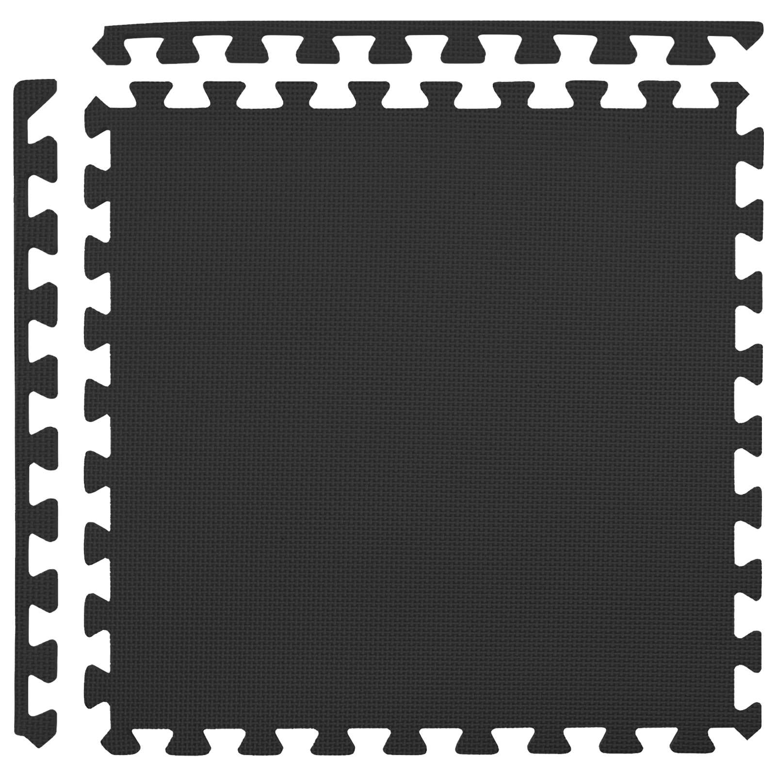 Χαλάκι για Πισίνα 50 pcs Μαύρο 18 τ.μ. Φελιζόλ EVA