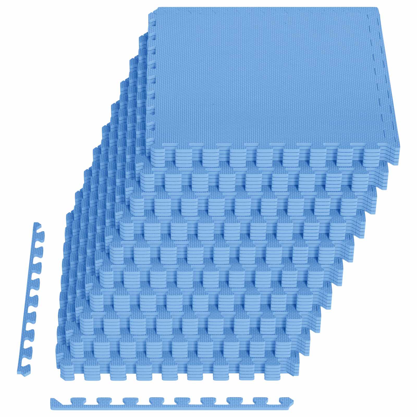 Χαλάκι για Πισίνα 50 pcs Μπλε 18 τ.μ. Φελιζόλ EVA