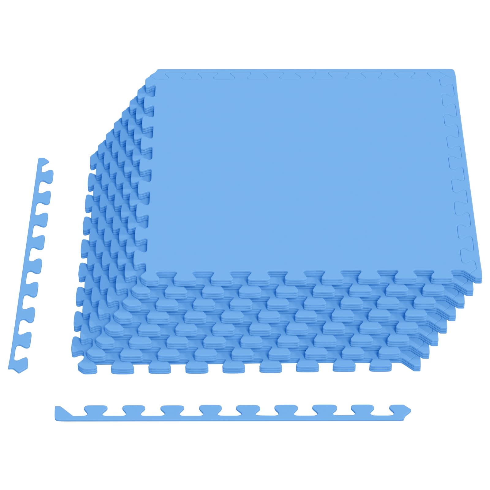 Χαλάκι για Πισίνα 24 pcs Μπλε 8,64 m² Φελιζόλ EVA - Pakobazaar