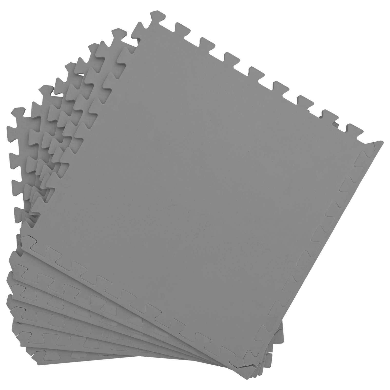 Χαλάκι για Πισίνα 40 pcs Γκρι 14,4 τ.μ. Φελιζόλ EVA - Pakobazaar