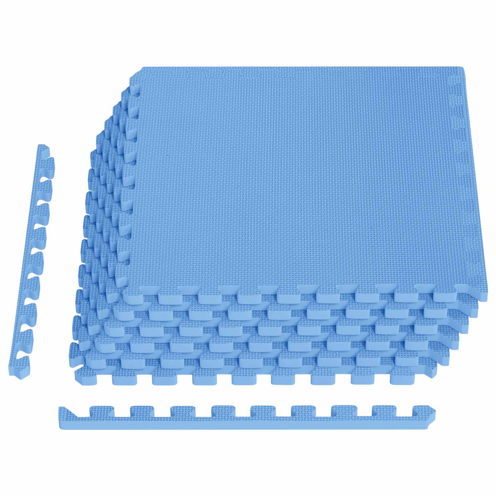 Χαλάκι για Πισίνα 6 pcs Μπλε 2,16 m² Φελιζόλ EVA