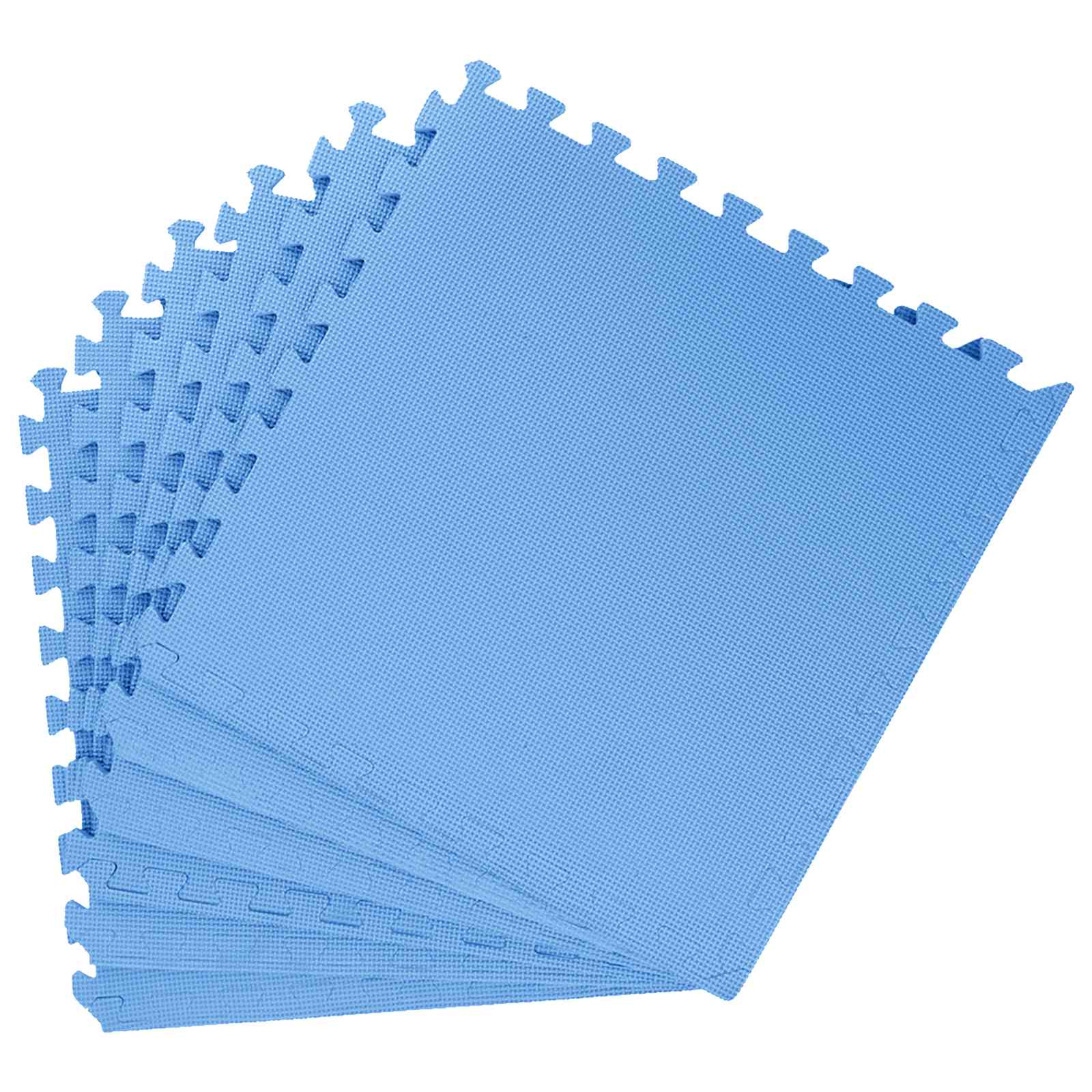 Χαλάκι για Πισίνα 6 pcs Μπλε 2,16 m² Φελιζόλ EVA