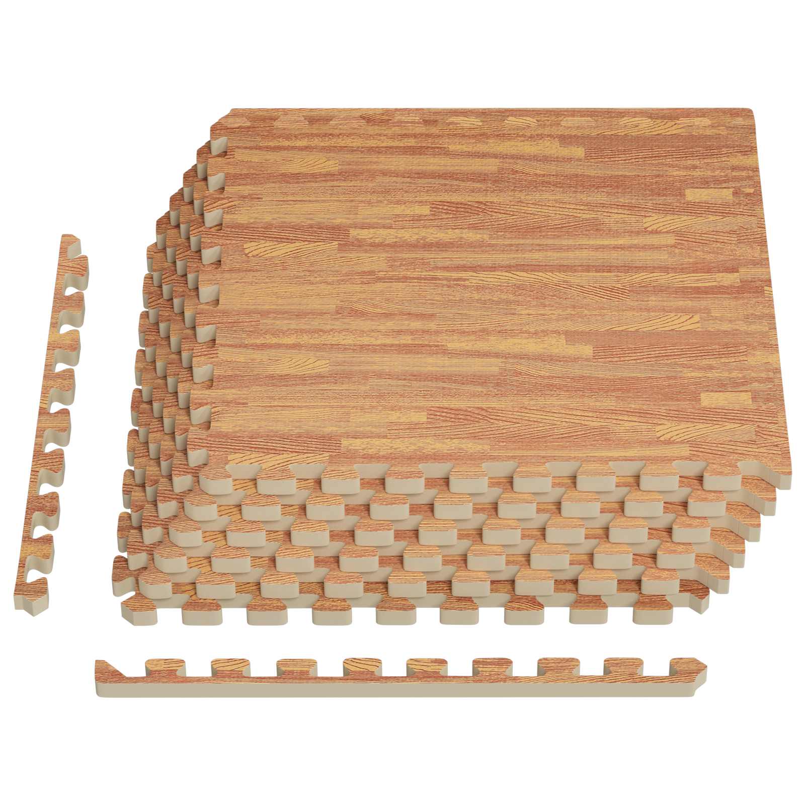 Χαλάκι για Πισίνα 6 pcs ξύλο 2,16 m² Φελιζόλ EVA