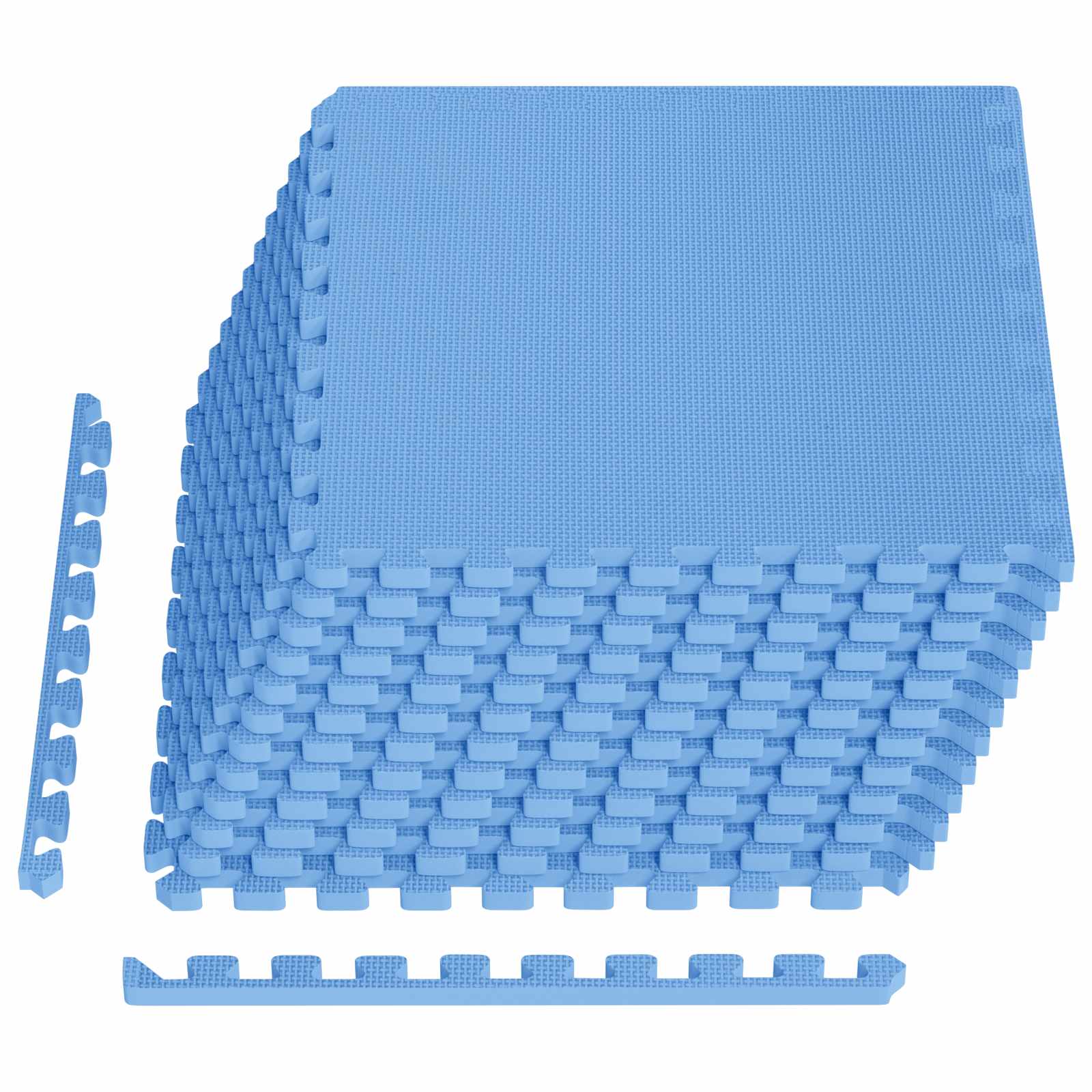 Χαλάκι για Πισίνα 12 pcs Μπλε 4,32 m² Φελιζόλ EVA