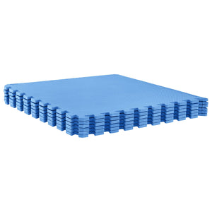 Χαλάκι για Πισίνα 24 pcs Μπλε 8,64 m² Φελιζόλ EVA - Pakobazaar