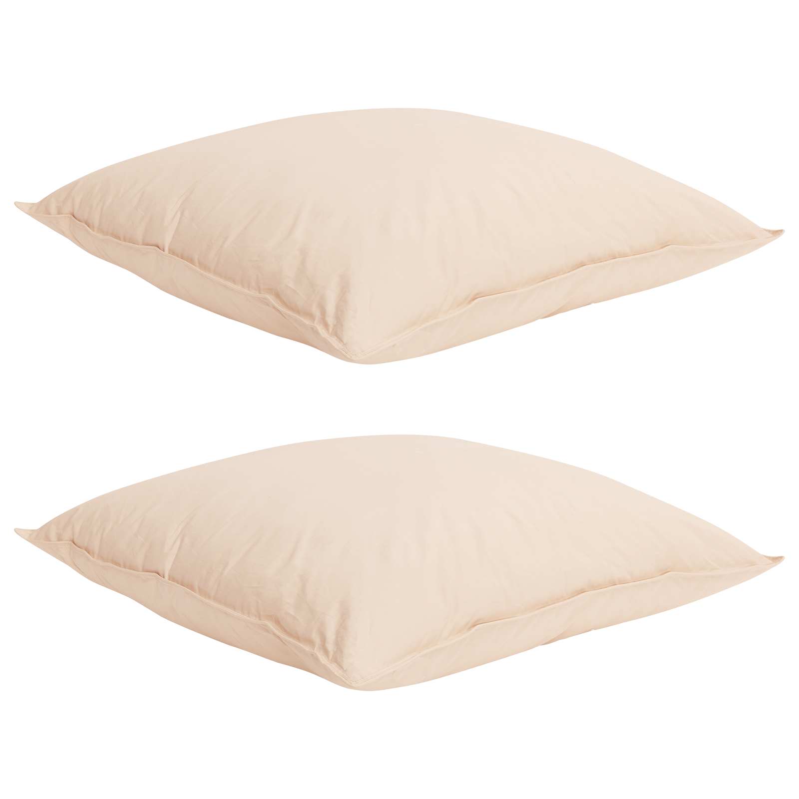 Σετ Παπλωμάτων 2 τμχ. 135 x 220 εκ. 250 gsm Φυσικός Καπόκ Μπεζ - Pakobazaar