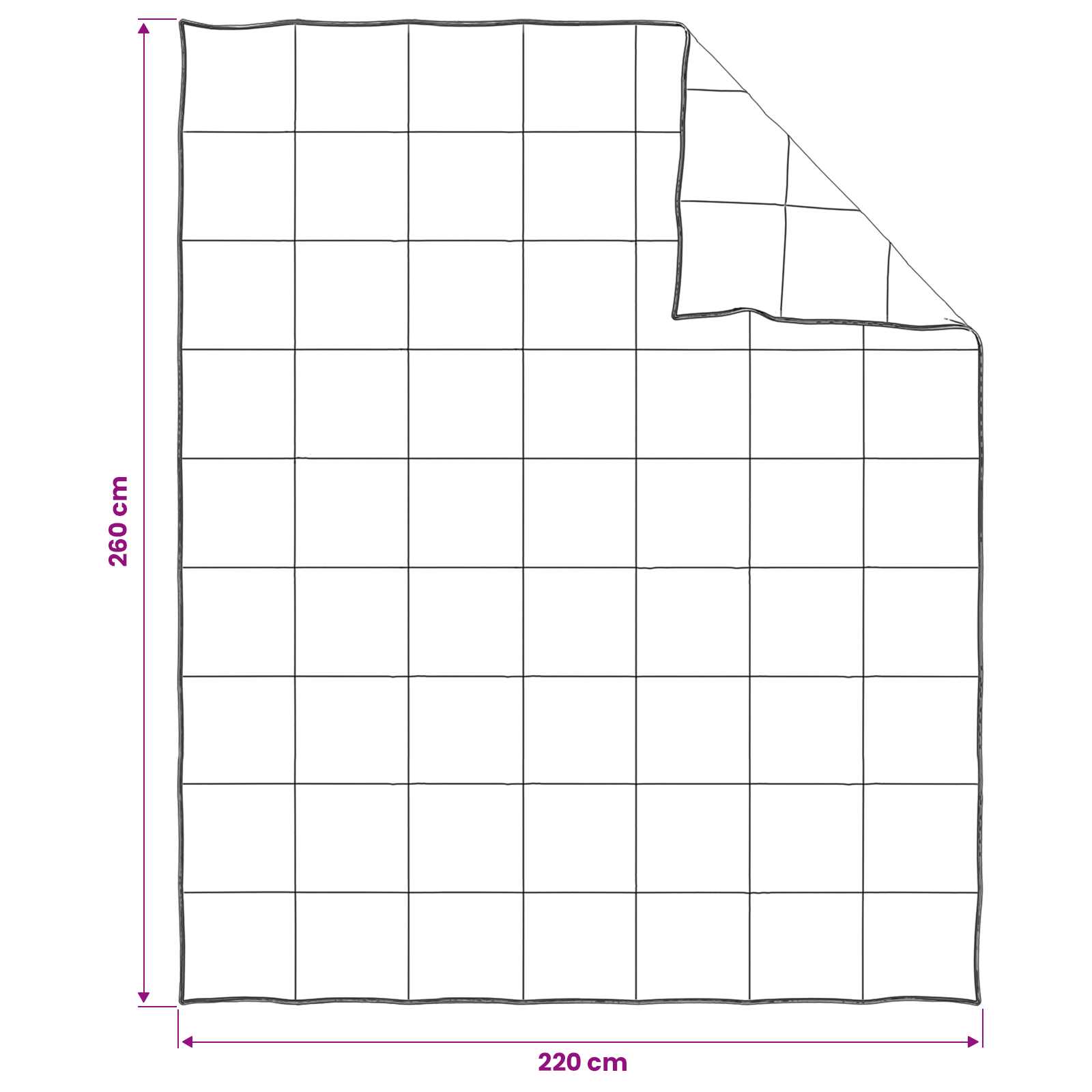 Σετ Παπλώματος Χειμώνα 3 τμχ. Λευκό Ίνες μπαμπού