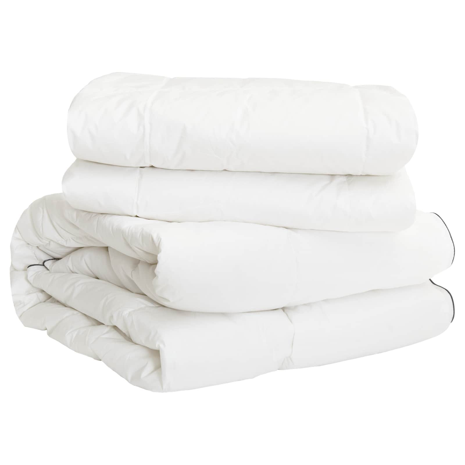 Σετ Παπλωμάτων 3 τμχ. Λευκό Μπαμπού - Pakobazaar