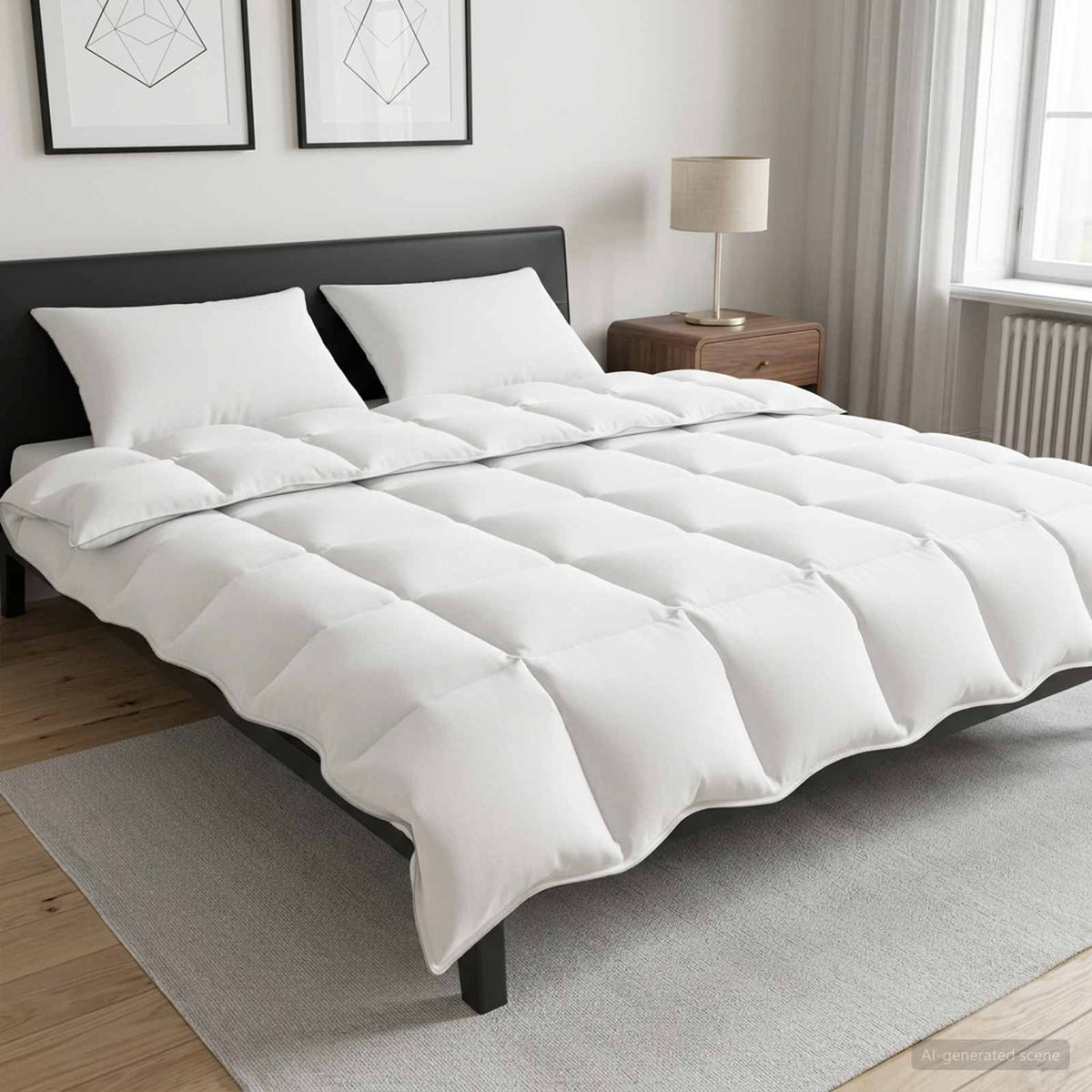 Σετ Παπλωμάτων 3 τμχ. 260 x 220 cm Χειμώνας Πάπλωμα 350 gsm - Pakobazaar
