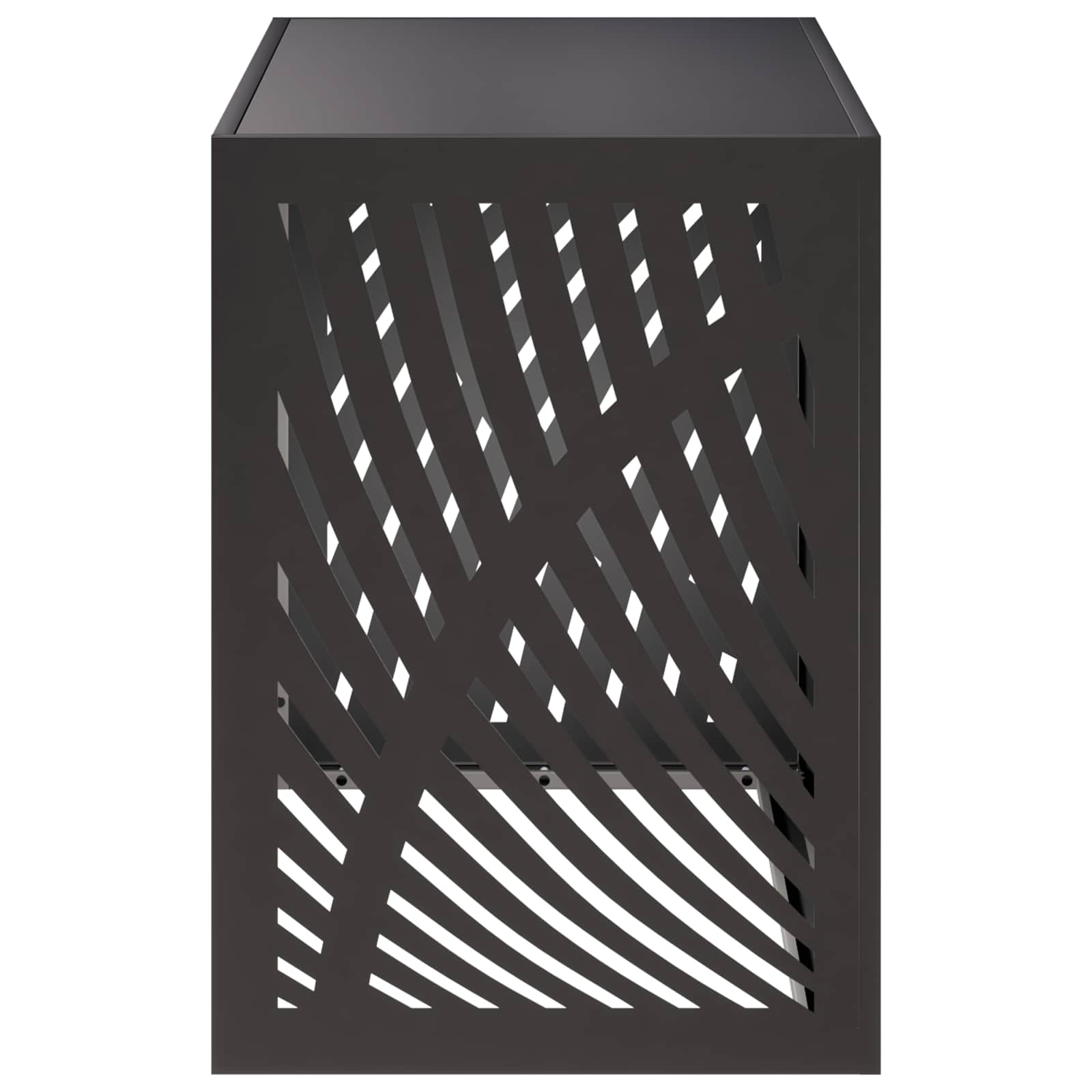 Κάλυμμα κλιματιστικού Μαύρο 100 x 50 x 70 cm Ατσάλι - Pakobazaar