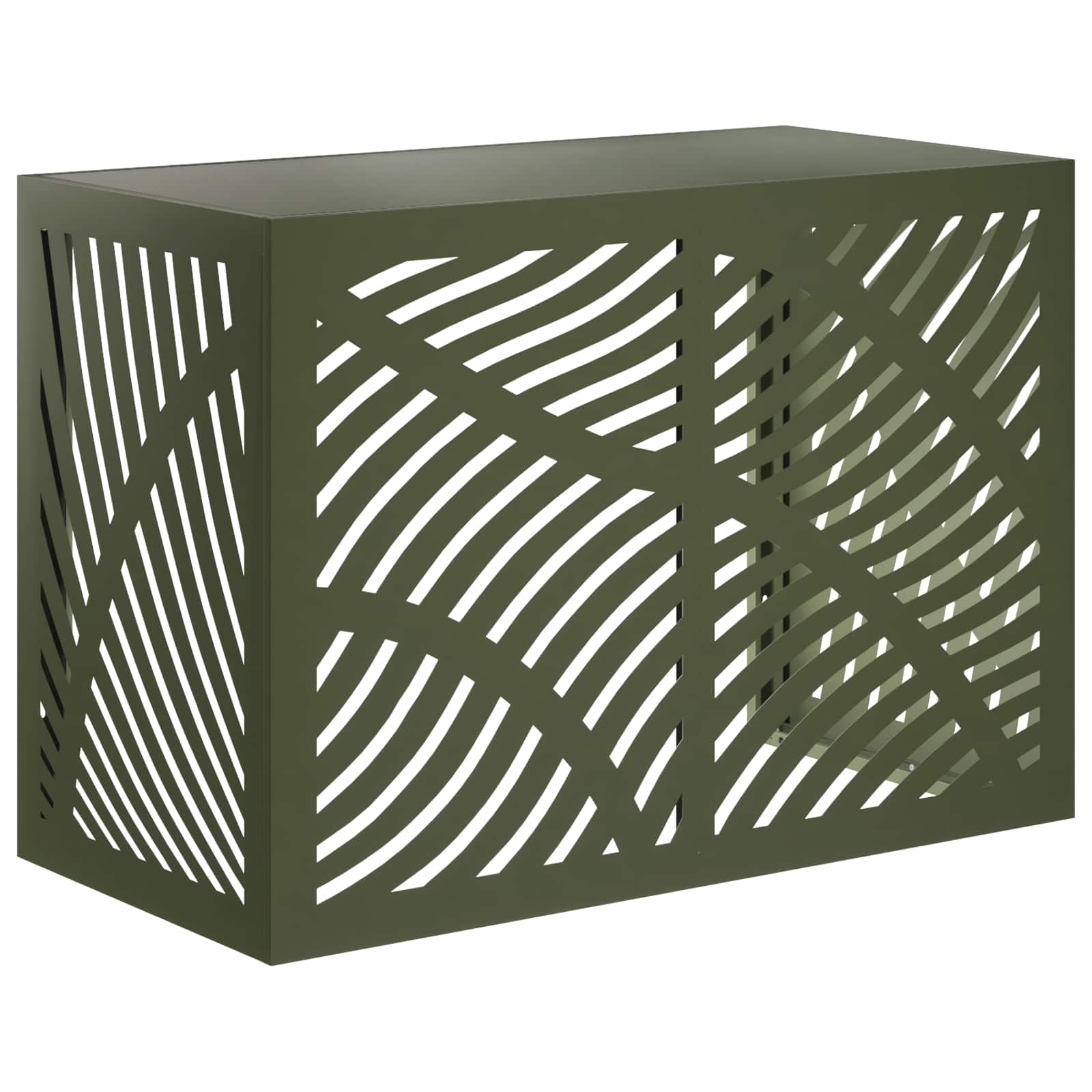 Κάλυμμα κλιματιστικού Λαδί 100 x 50 x 70 cm Ατσάλι - Pakobazaar
