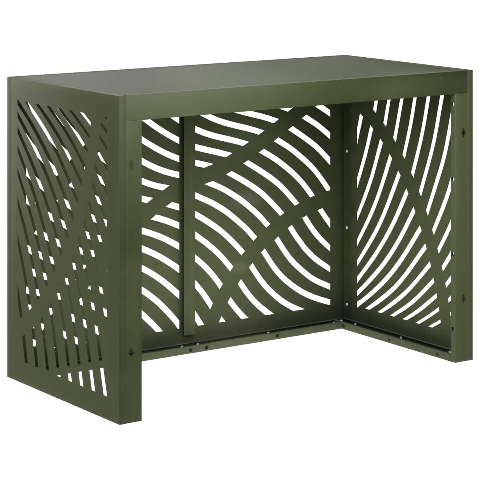 Κάλυμμα κλιματιστικού Λαδί 100 x 50 x 70 cm Ατσάλι - Pakobazaar