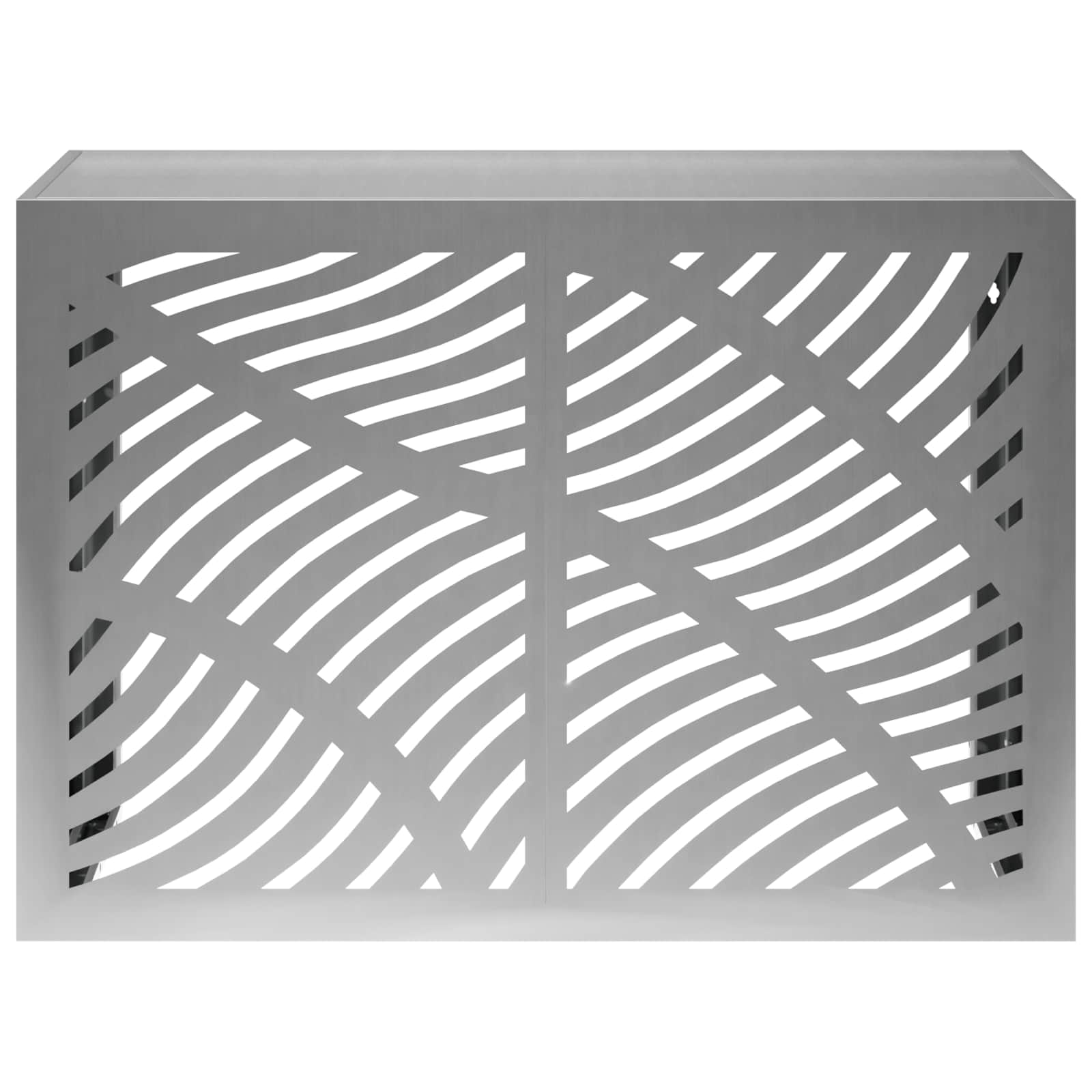 Κάλυμμα κλιματιστικού Ασημί 100 x 50 x 70 cm