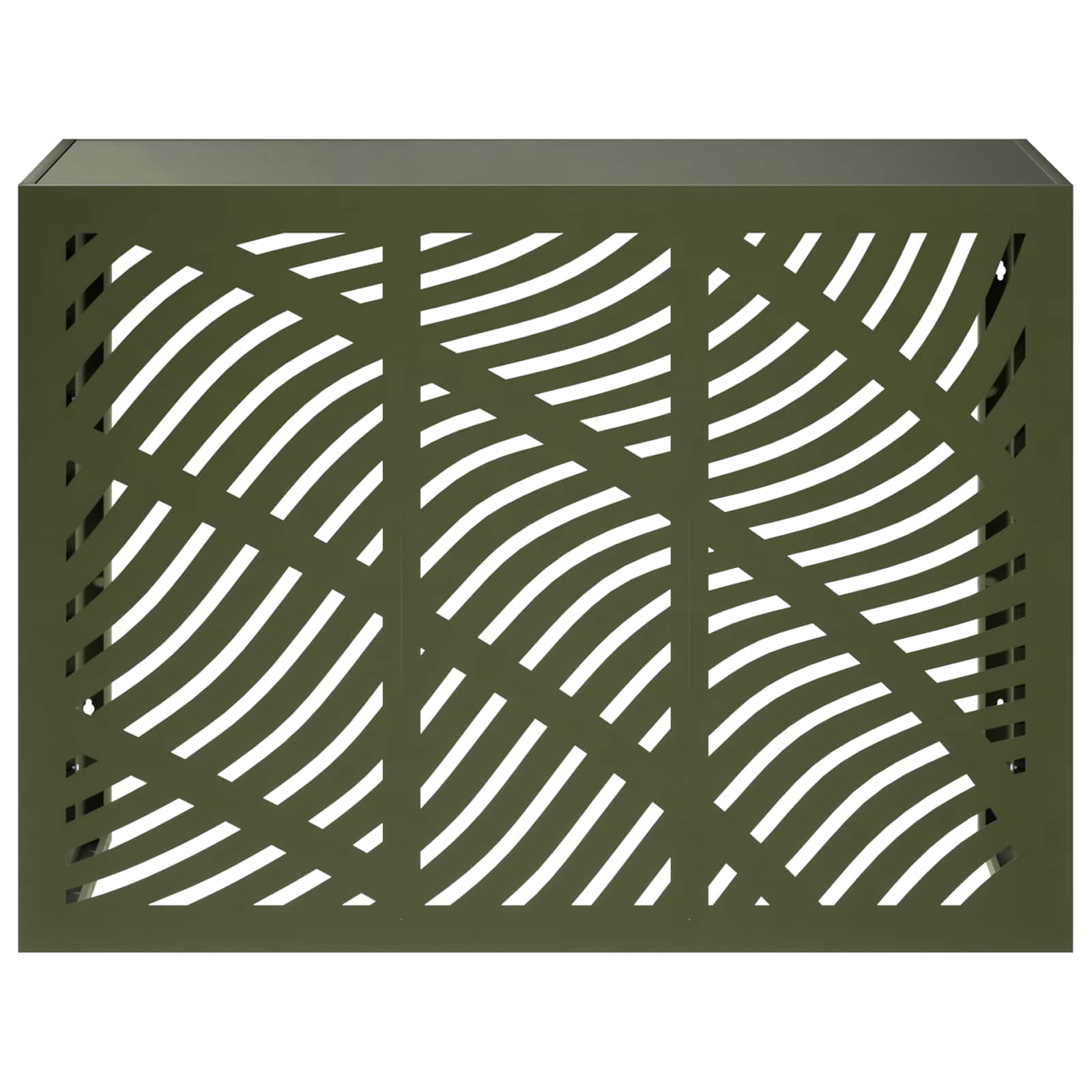 Κάλυμμα κλιματιστικού Λαδί 110 x 50 x 80 cm Ατσάλι