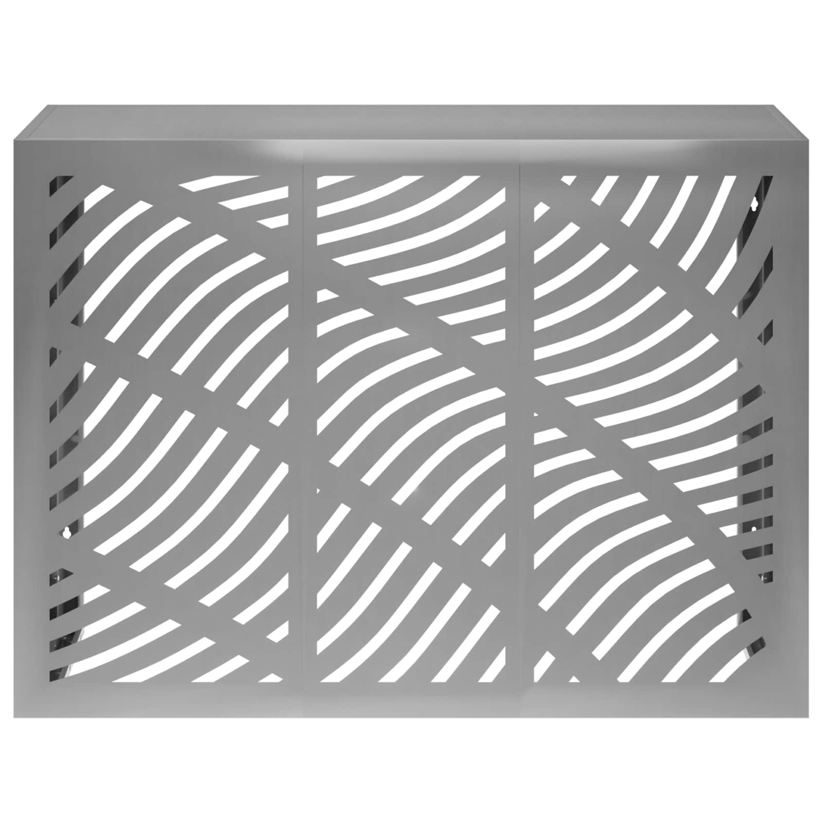 Κάλυμμα κλιματιστικού Ασημί 110 x 50 x 80 cm - Pakobazaar
