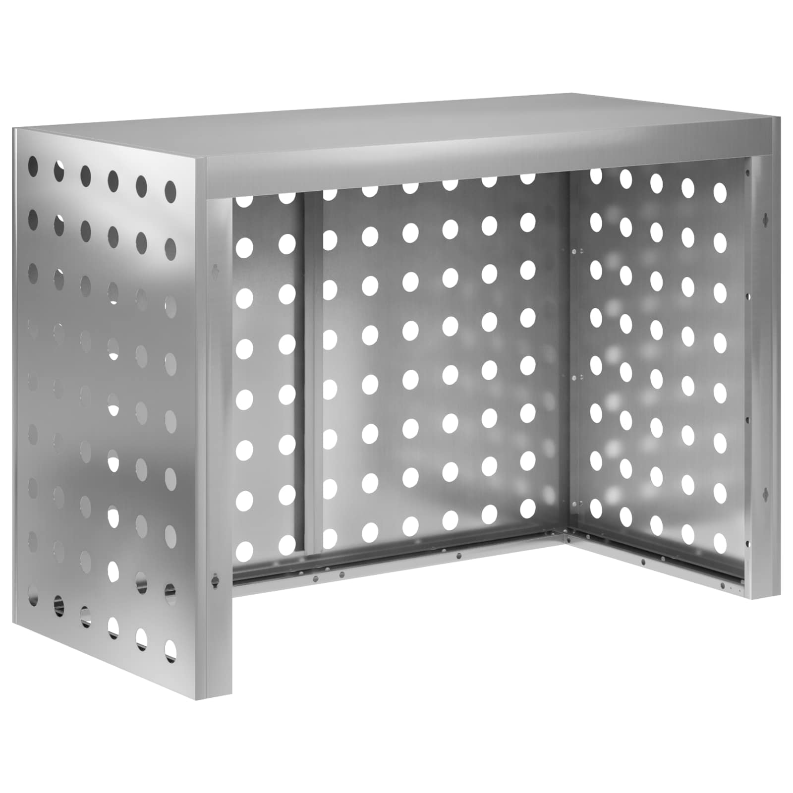Κάλυμμα κλιματιστικού Ασημί 100 x 50 x 70 cm - Pakobazaar