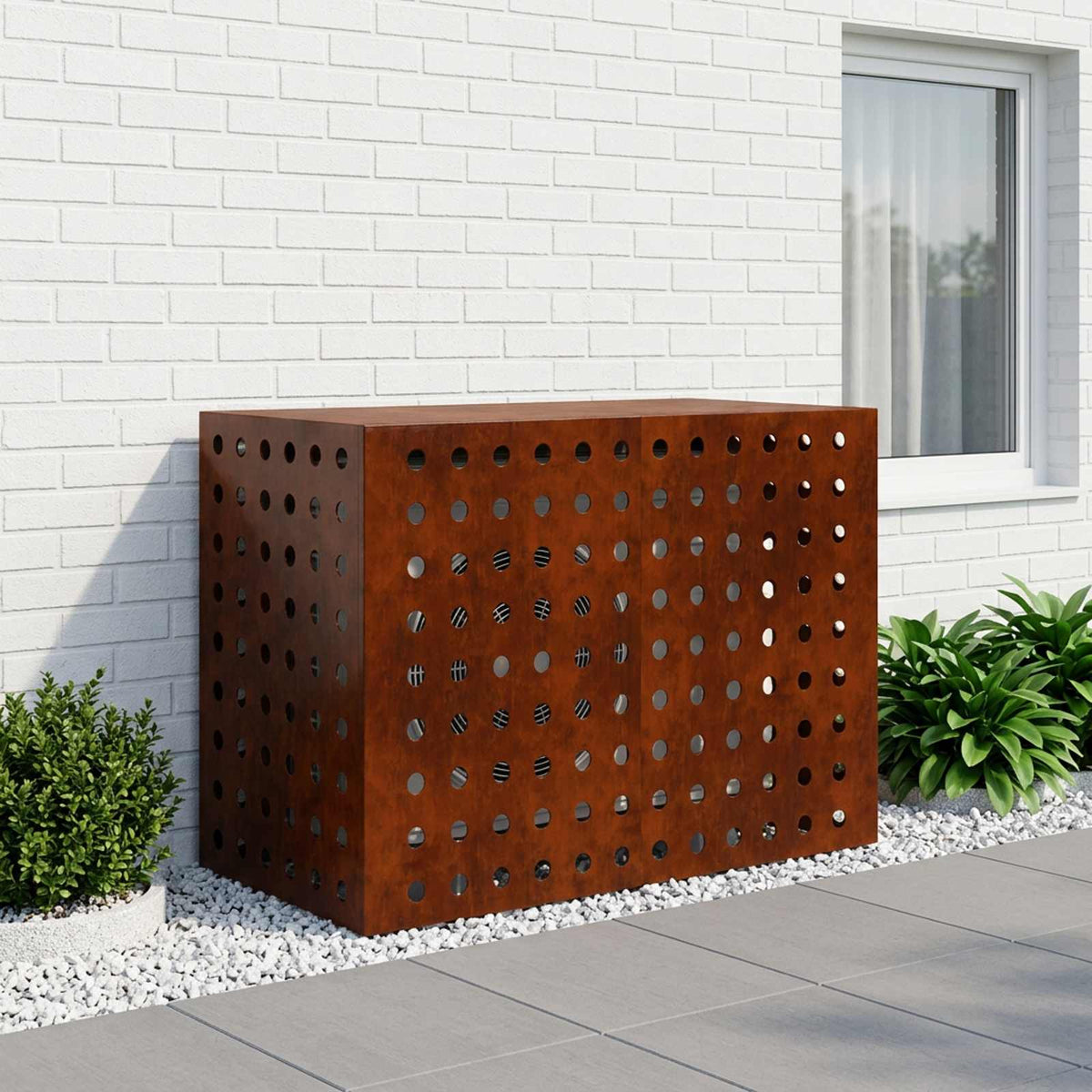 Κάλυμμα κλιματιστικού Σκ rusty 100 x 50 x 70 cm - Pakobazaar