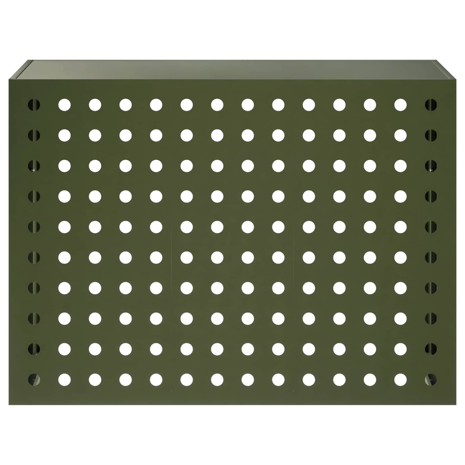 Κάλυμμα κλιματιστικού Λαδί 110 x 50 x 80 cm Ατσάλι - Pakobazaar