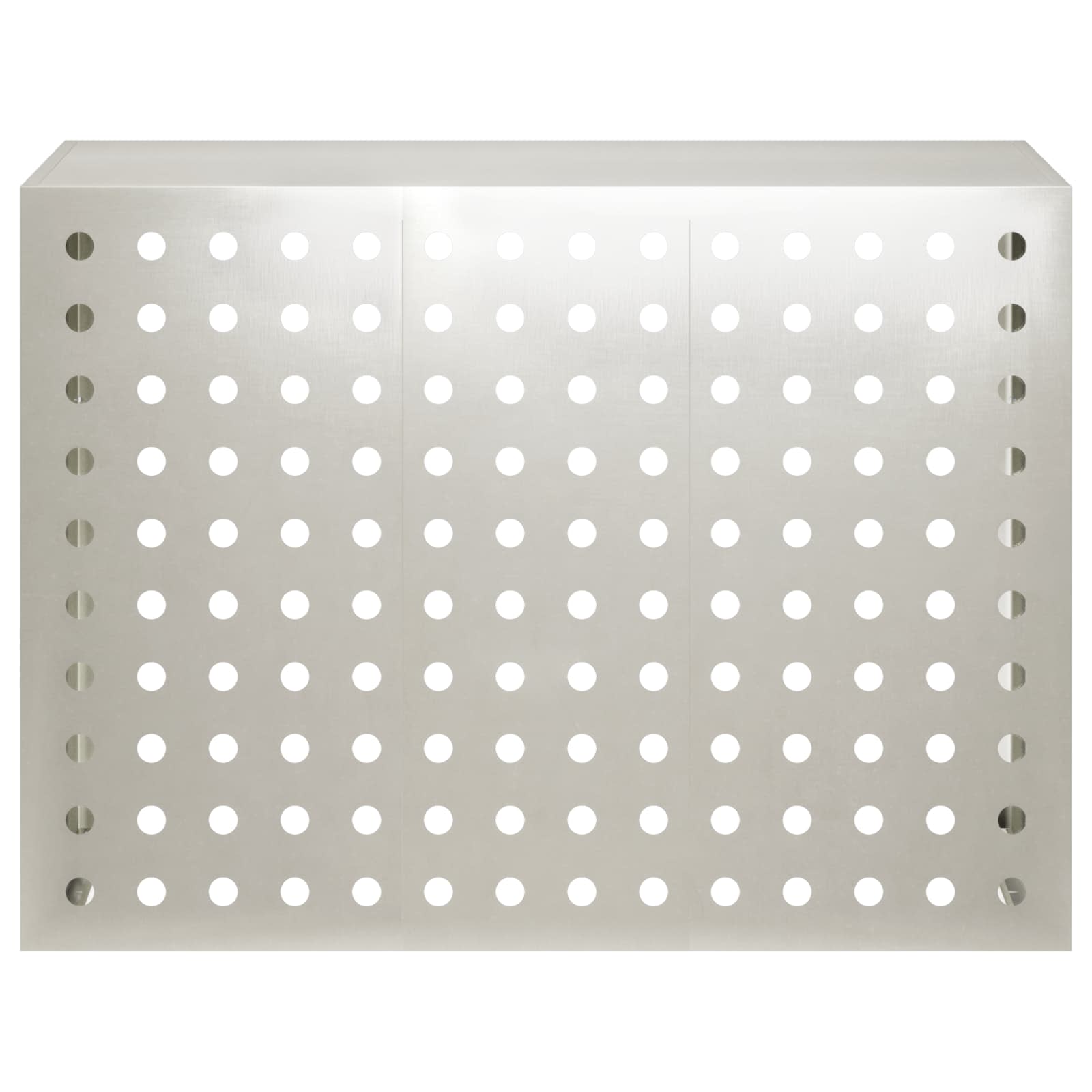 Κάλυμμα κλιματιστικού Ασημί 110 x 50 x 80 cm Ανοξείδωτο Ατσάλι