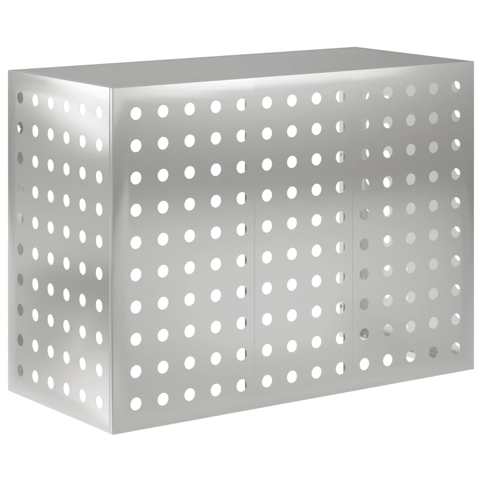 Κάλυμμα κλιματιστικού Ασημί 110 x 50 x 80 cm